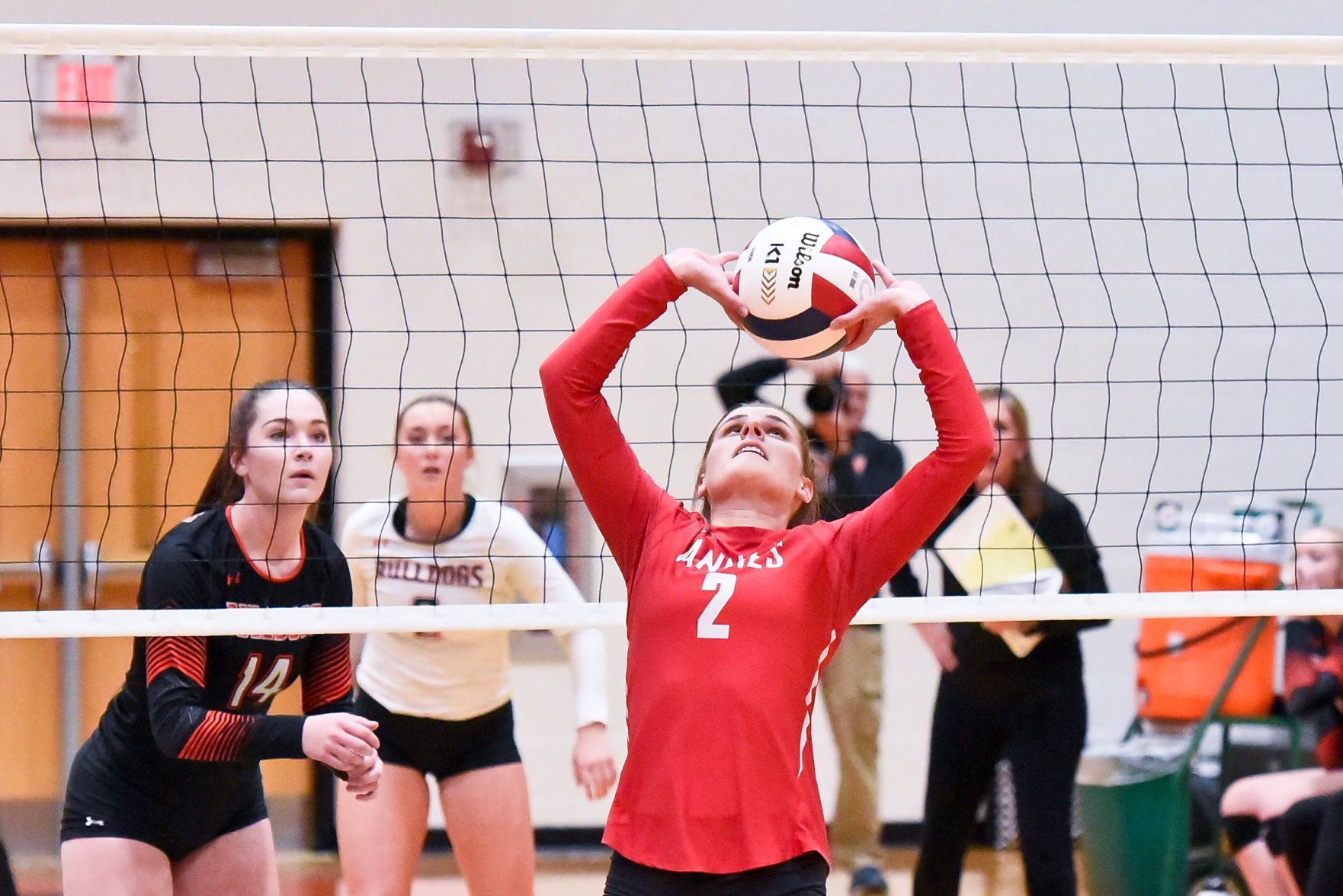 11/06/19 - Girls Volleyball - Illinois Sectional Final -Centralia vs Waterloo